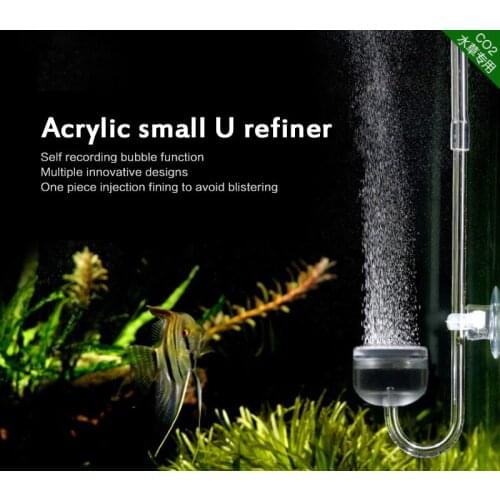 4 In 1 U-Tubes Suckers CO2 Diffuser Check Valve Carbon Dioxide Fish Tank Live Plant Co2 Aquarium Accessories Peceras Y Acuarios