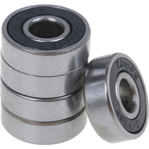 5Pcs/Lot Black ABEC-7 608RS High Quality Skateboard Roller Sealed Ball Bearings 8*22*7mm Dropshipping