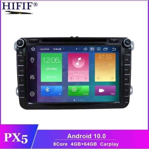 DSP Android 10 Car DVD for VW/Volkswagen SKODA GOLF 5 Golf 6 POLO PASSAT B7 T5 CC JETTA TIGUAN car gps stereo navigation player
