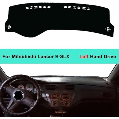 Car Inner Dashboard Cover Dash Mat Carpet For Mitsubishi Lancer 9 GLX Dashmat Dashboard Cover Sun Shade Pad