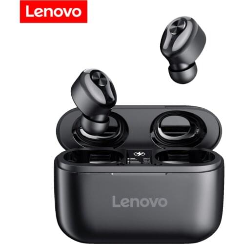 Lenovo HT18 Wireless Earphone Bluetooth 5.0 Headphone TWS In-ear Sports Earbuds HiFi Stereo Sound Noise Reduction Headset w/ Mic