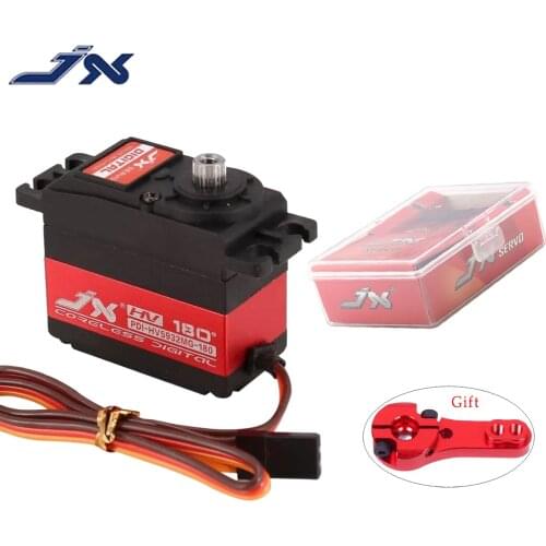 JX PDI-HV5932MG 30KG Large Torque 180 degree Steering Digital High Voltage Digital Servo with High Torque for RC Car Boat Robot