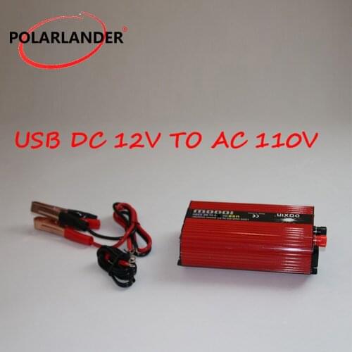 DC 24V to AC 110V/ Adapter Dual USB DC 24V to AC 220V/ DC 12V to AC 110V/ DC 12V to AC 220V/ Universal Voltage Power Inverter