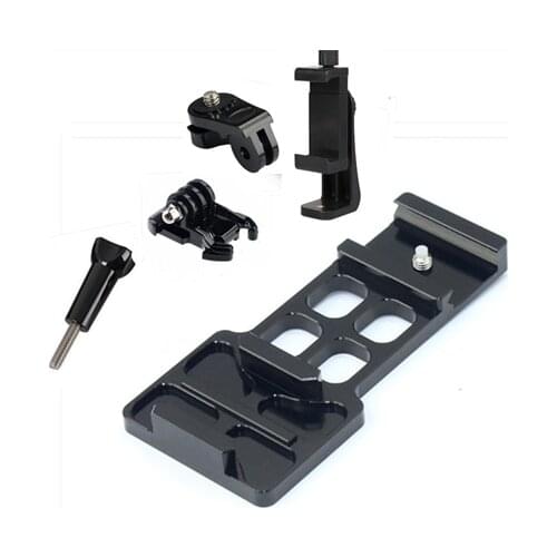 Action Camera Gun Side Rail Mount Holder Motion Adapter for GoPro Hero 8 7 6 5 4 Sony Yi 4K Smartphone for Rifle Pistol Hunting