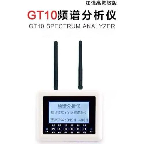 GT10 License Plate Recognition to Prevent D10M Replication of GTXA890 Remote Control Analyser Spectrum Analyser