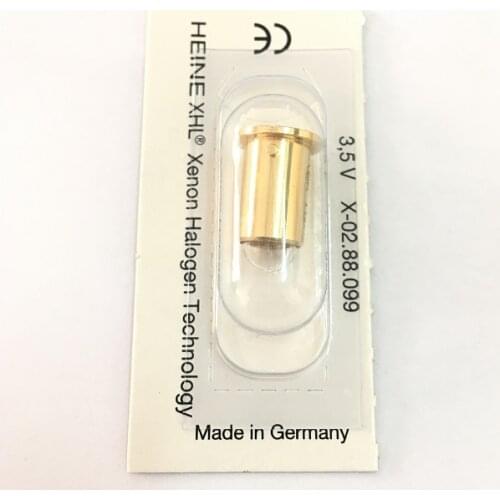 HEINE XHL #099 3.5V lamp,X-002.88.099,xenon halogen, HSL 100 150 hand-held slit lamp heine 099 bulb
