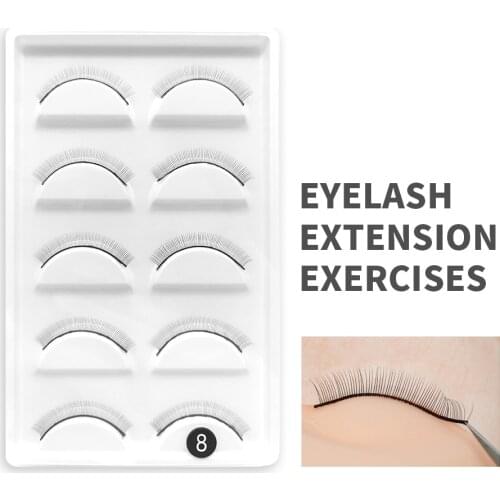 Personal Practice False Eyelash Grafting Training Manual Eyelash Teaching Eyelash Eextension Exercise Tool Beauty Makeup Tools