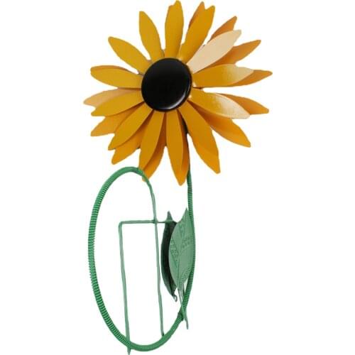 Metal Art Wind Spinner Yard Decor Iron Sheet Pinwheel Indoor Windmill Ornaments Clearance Wind Catcher with Ground Stake