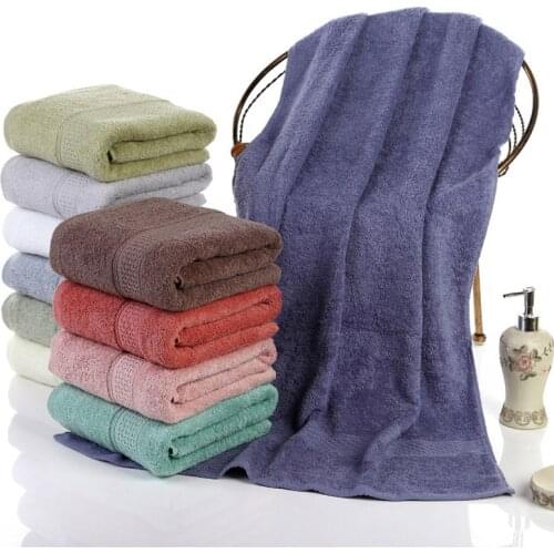 Geometric Towels Set Soft Cotton Face Bath Shower Towels Large Bathroom Home Spa for Adults toalha de banho 12 Colors 3 Sizes