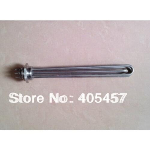 Stainless flange heating elements,stainless head electric heat pipe,industry device heater parts,72mm thread heating tube