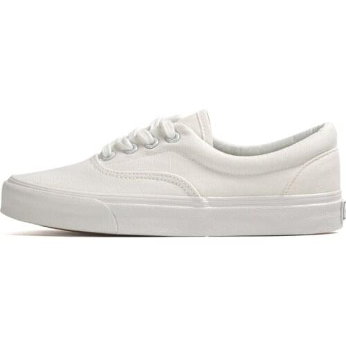 YSHUNIJ 2021 New Pure White Canvas Shoes for Men and Women Couple Shoes Students Korean Casual Shoes Shoes