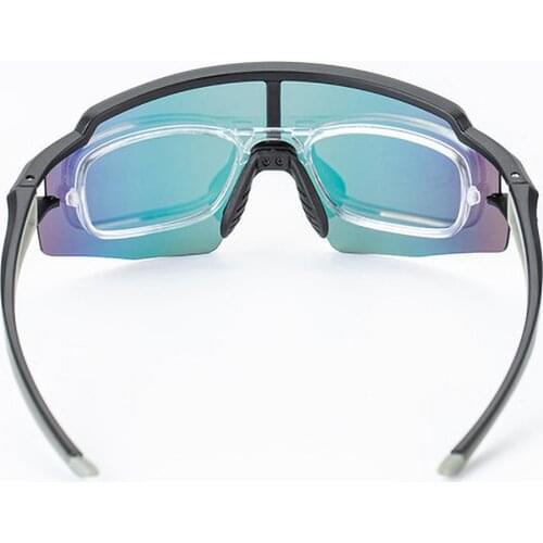 ROCKBROS Color-Changing Cycling Glasses Polarized Myopia Men Women Running Outdoor Sports Sand-Proof Bicycle Accessories
