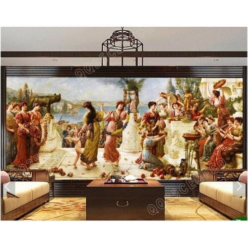 Custom photo wallpaper 3d wall murals wallpaper Big beautiful characters background wall papers for living room decoration