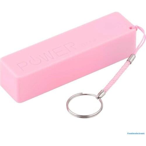 Portable Power Bank USB Mobile Charger Pack Box Battery Case For 1 x 18650 DIY