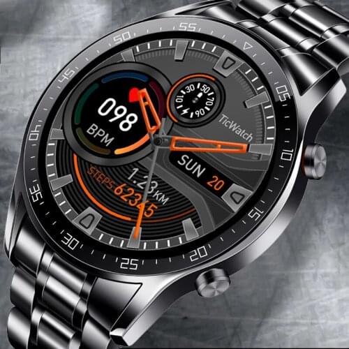 GUOLING 2021 New Smart Watch Men Bluetooth Call Heart Rate Blood Pressure Sports IP68 Waterproof Smartwatch for Android IOS