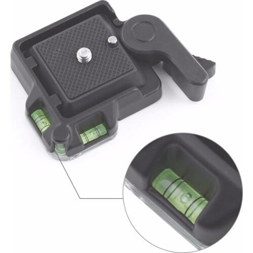 Universal Aluminum Alloy Quick Release Plate Adaptor for Tripod Base Bracket for Canon Nikon Sony DSLR Cameras