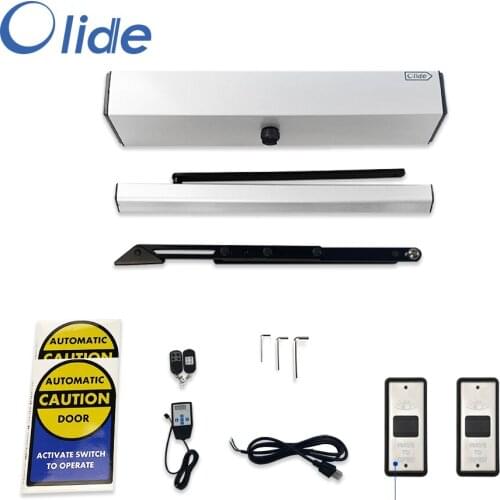 Olide DSW120 Automatic Swing Door Operator with Wired Touchless Wave to Open Swtiches