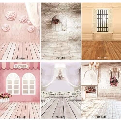 Vinyl Custom Photography Backdrops Prop Wooden Planks Photography Background #0027