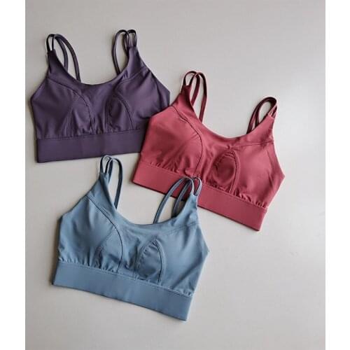 High Strength Running Yoga Gym Crop Top Brassiere Sport Quick Dry Yoga Clothing Gym Sport Bra Top Breathable Sports Bra