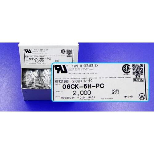 06CK-6H-PC Connectors terminals housings 100% new and Original parts