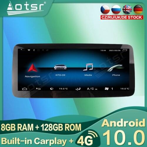 12.5 in For MERCEDES-BENZ SLK Class SLK200/SLK230 Android Car GPS Navigation Multimedia Player Radio 4G LTE Carplay Touch Stereo