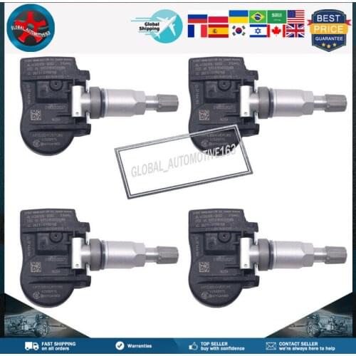 4PCS 4250B975 Tire Pressure Sensor MONITOR Sensor FOR MITSUBISHI Outlander 2011-2018