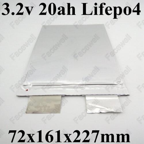 Power GTK lifepo4 20Ah battery cell 20ah lifepo4 3.2v 20ah battery APP72161227 for lifepo4 12v 20ah bateria diy ev PHEV energy