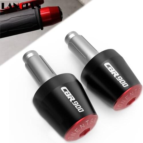 CNC Billet Aluminum Motorbike HBAR END CAP Handle Bar Cap End Plugs For Honda CBR900 1992 1993 1994 1995 1996 1997