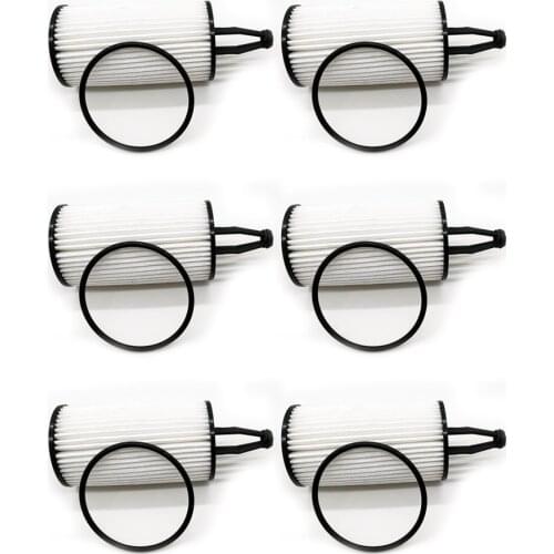 Yubao 6Sets of Car Oil Filter 2761800009 For Mercedes Benz C CL CLS E GL GLC GLE GLK GLS ML R S SL CLS400 GLS450 S550 GLE350