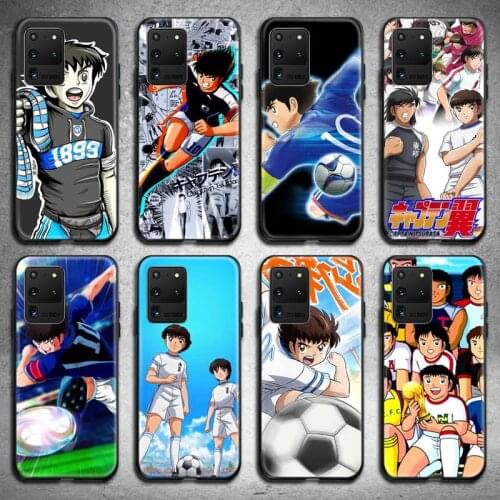 Captain Tsubasa Ozora Genzo Football Phone Case For Samsung Galaxy S21 Plus Ultra S20 FE M11 S8 S9 plus S10 5G lite 2020