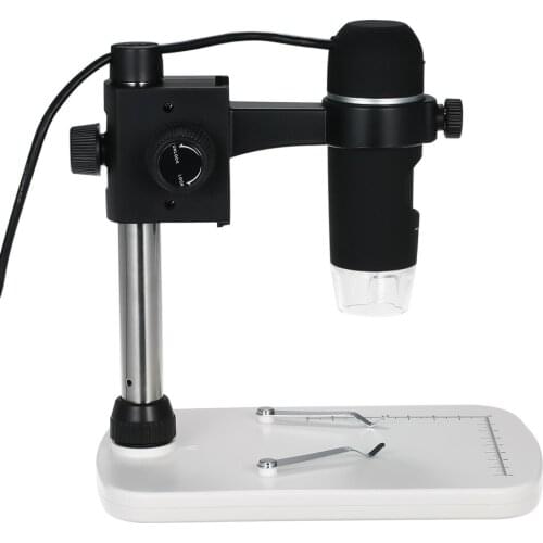 300X Magnification 5M Pixels USB Digital Microscope Industrial Electronic Magnifying Glass HD Stand Magnifier with 8-LED Lights