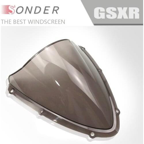 Motorcycle Windscreen Windshield Accessories For Suzuki GSXR GSX-R 600 750 GSXR600 GSXR750 K8 2008 2009 2010 08 09 10