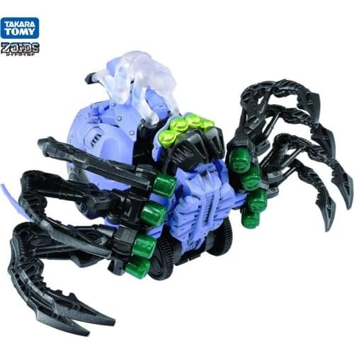 TAKARA TOMY Electric Assembled Model Toy ZOIDS ZW17 Awakening Action Figure Spider Deformation Robot Childrens Toys Model
