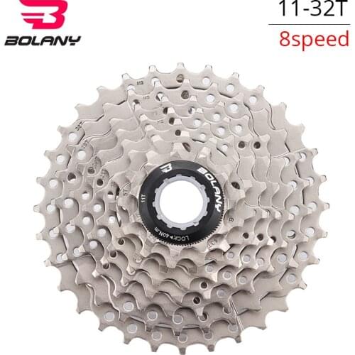Bolany MTB Bike Freewheel Steel 8s 24s Single Speed Cassette 11-32T Mountain Flywheel Accessories