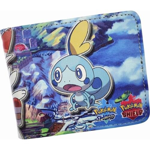 Japanese Classic Anime wallet Cartoon Wallet Cute Short Purse With Card Holder Coin Pocket