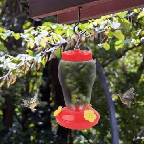 Hummingbird Feeder Hanging for Patio Balcony Garden Outside Decoration