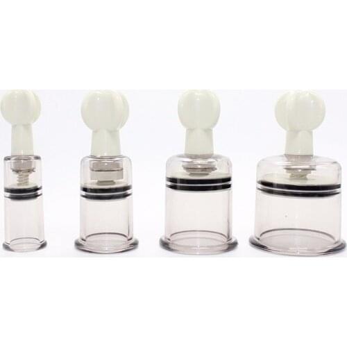 8 Sizes Breast Nipple Sucker Nipple Pussy Clitoris Massager Pump Sex Stimulator Enlarger Vibratinng Toys For Women Breast