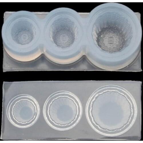 Cute Mini Size Straw Basket Silicone Mold Epoxy Resin Molds Jewelry Making Tools