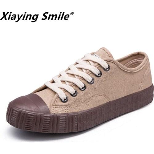 Men tennis shoes white canvas casual shoes outdoor sneaker lightweight non-slip 2019 fashion sneakers solid unisex comfortable