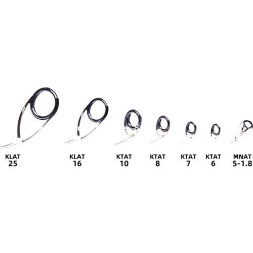 NooNRoo Bass Rod / Spinning rod Repair guide 2bags Silver color