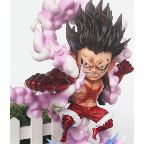 One Piece Luffy GK Snake Man Gear Fourth Monkey D Luffy PVC Action Figure SD Collection Models Toys