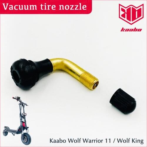 Original Kaabo Wolf King Wolf Warrior Scooter Tire inflation port Vacuum tire nozzle Spare Parts Accessories