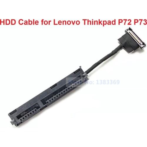 2.5" SATA HDD SSD Hard Drive Disk Connector Cable Caddy Bracket Frame Tray for Lenovo ThinkPad P72 P73 DC02C00CX00