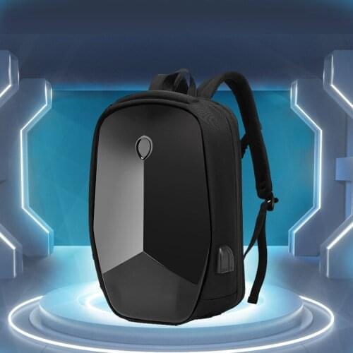 Black Backpack College Student Bookbag Fashion Computer Casual Bag with USB Charging Port Durable Satchel Multifuntion Bagpack