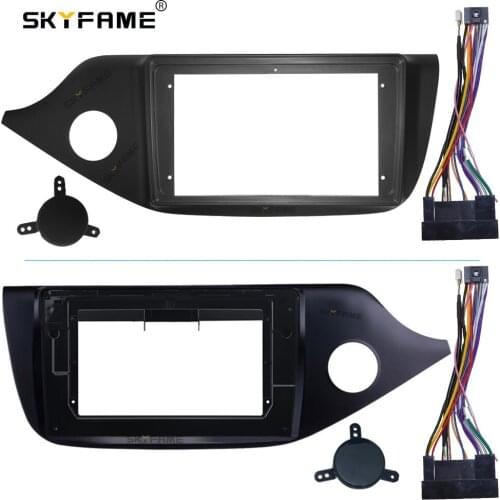SKYFAME Car Frame Cable For KIA CEED 2012-2016 Screen Dask Kit Fascia Frame