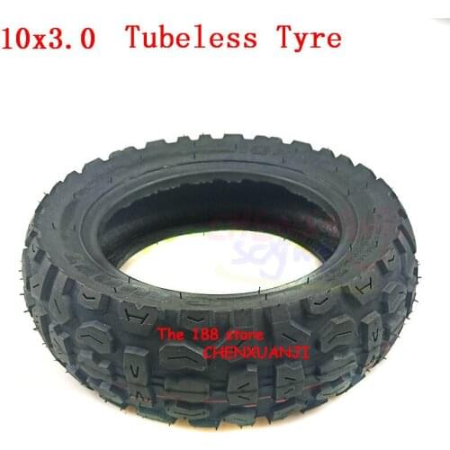 High quality 10x3.0 tubeless tire without inner tyre For 10" E-Scooter Motor Scooter Go karts ATV Quad Speedway tires 10*3.0