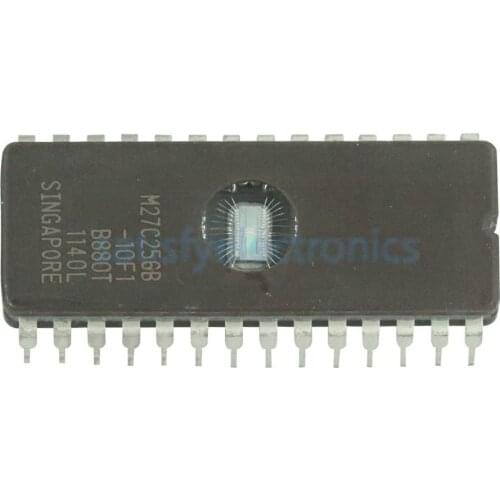 1PCS M27C256B DIP M27C256 M27C256B-10F1 DIP-28 New Original