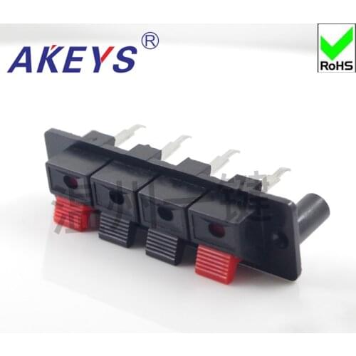 10 PCS Connection Clip 4-bit high-quality audio wiring Clip Fast clip aging test Clip WP4-1 square outer junction seat