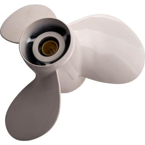 11 3/8x12-G Aluminum Outboard Propeller for Yamaha 40-60 HP 69W-45952-00-EL