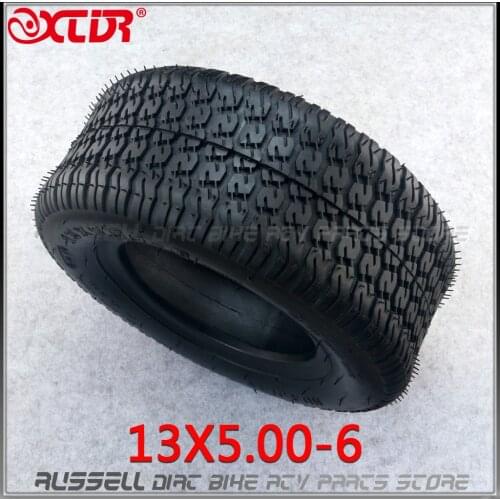 13x5.00-6 Tubeless Turf Tyre Tire For ATV QUAD Bike Go kart Scooter mini Buggy Mower Tire